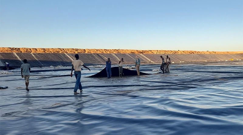 geomembrane pond liner