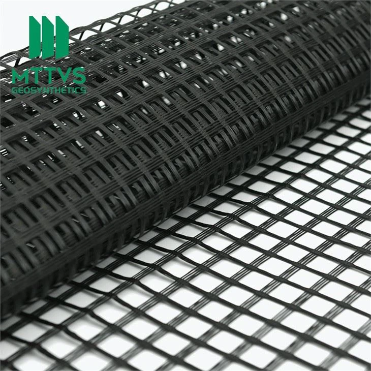 polymer coated fiberglass geogrid